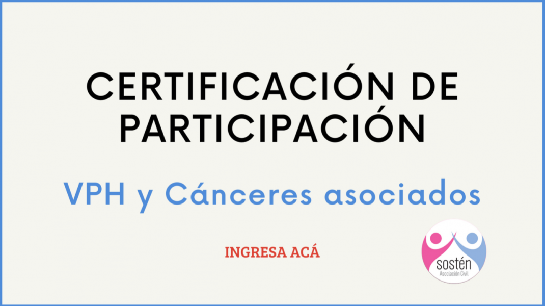 Certificado de Participacion